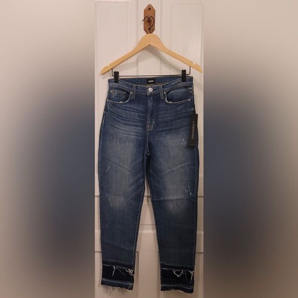 Hudson High Rise Zooey Straight Crop Jeans Size 29 - Picture 4 of 8